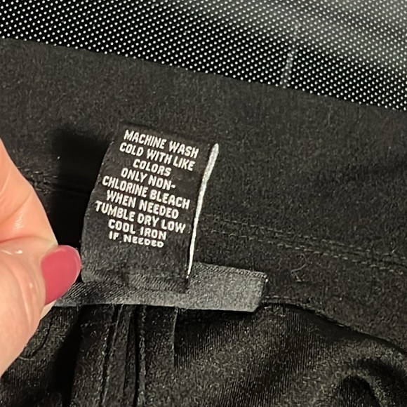 NYCC Black Blazer Single Button Jacket Women’s Size LARGE Rolled 3/4 Sleeves - Picture 10 of 12